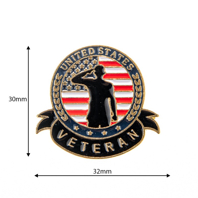 Independence Day Badge Bag Hat Ornament