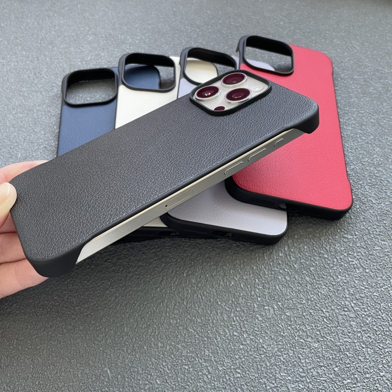 Phone Case Heat Dissipation 14 Frameless Leather Protective Cover