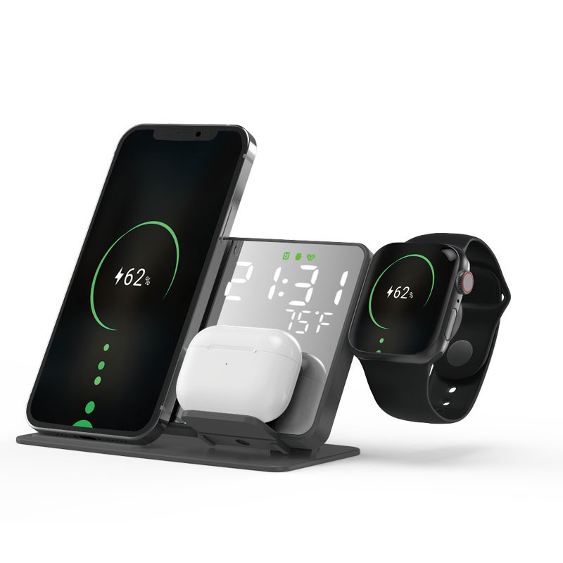 Four-in-one Wireless Charger Mobile Phone Headset Smart Watch