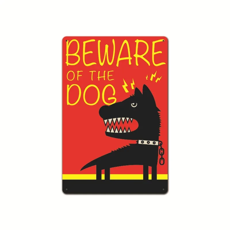 Dog Warning Signs For Gates