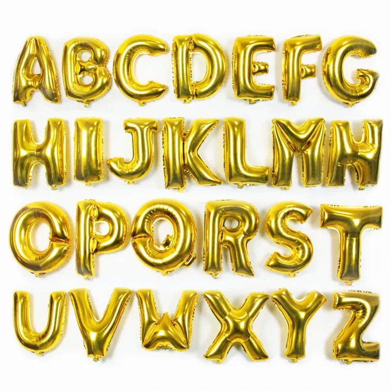 Giant Letter Balloons