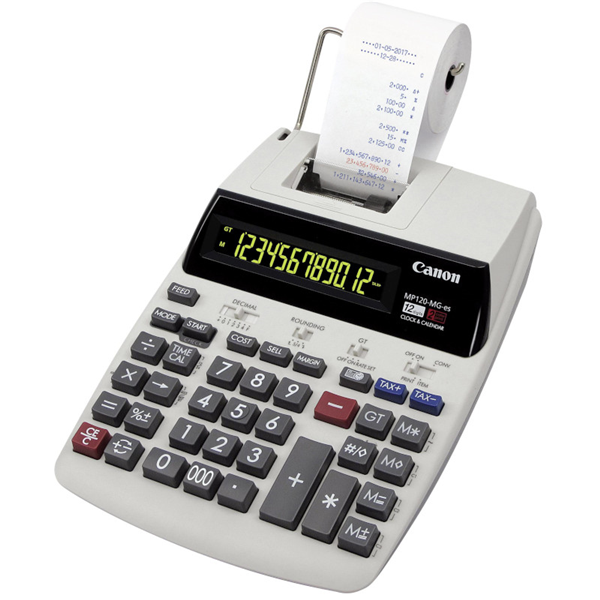 Canon MP120MGESII 12 Digit 2 Colour Print Calculator