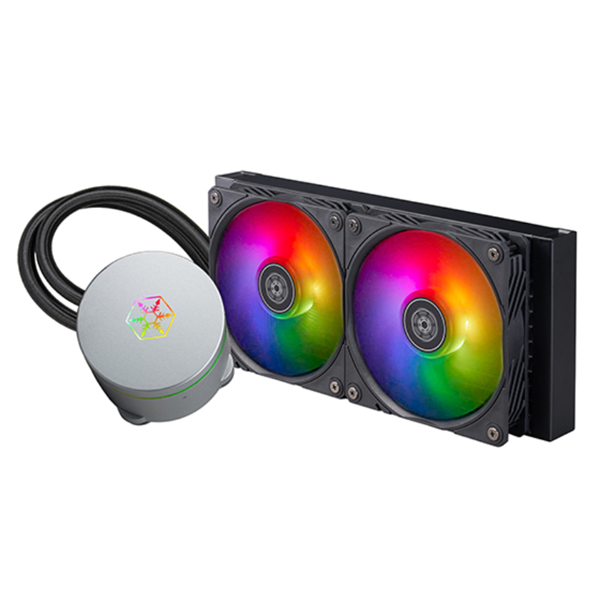 SilverStone IM240-ARGB IceMyst Liquid Cooler - Dual Fan