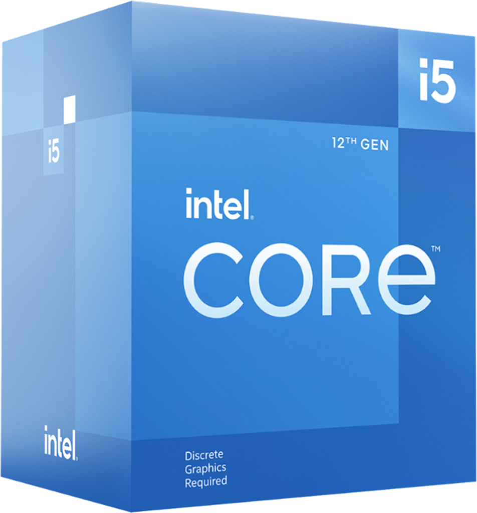 Intel Core i5-12400F 6C/12T Core CPU LGA1700 No GFX