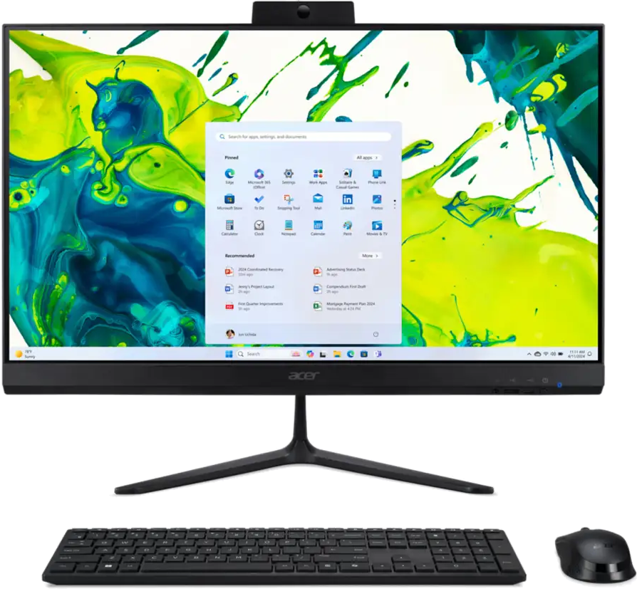 Acer Aspire C24-2 24" i5-13420u 8GB 512GB SSD AIO W11Home