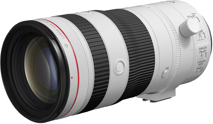 Canon RF 70-200mm f/2.8L IS USM Z RF Mount Lens - White