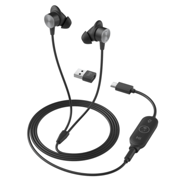 Logitech Zone Wired Earbuds - Teams Business