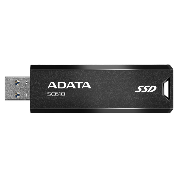 ADATA SC610 Retractable USB3.2 Gen 2 1TB External SSD