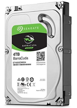 Seagate BarraCuda SATA 3.5" 5400RPM 256MB 4TB HDD