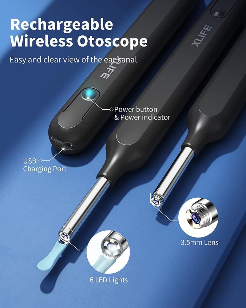 (Last Day Promotion- SAVE 48% OFF)1080P Ear Wax Removal Camera