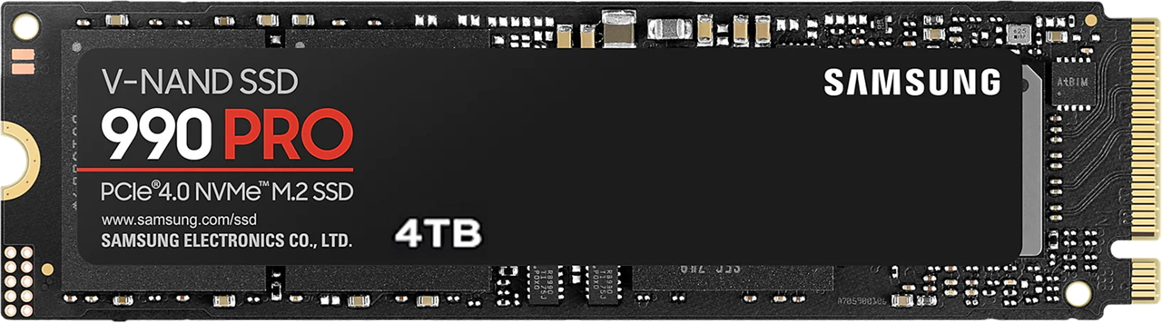 Samsung 990 Pro M.2 PCIe 4.0 SSD 4TB