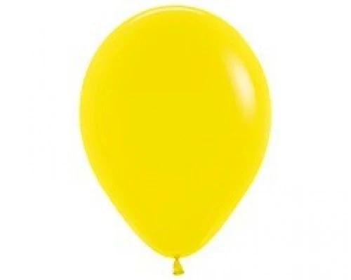 Latex Balloons Fashion Yellow  Sempertex 45cm (6pk) - Pack of (6)