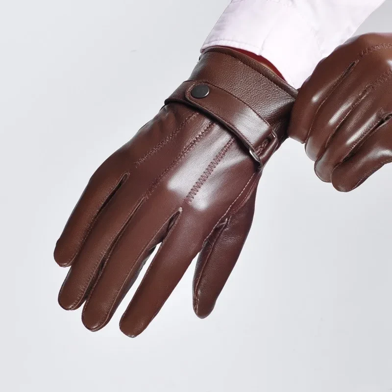 brown summer motorcycle gloves