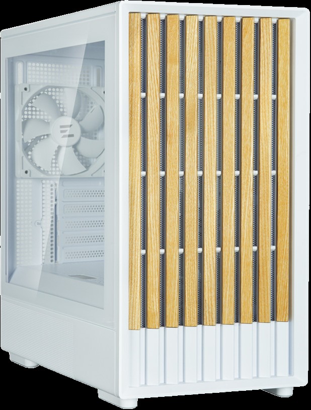 Zalman P10 Namu mATX Mini Tower Case White