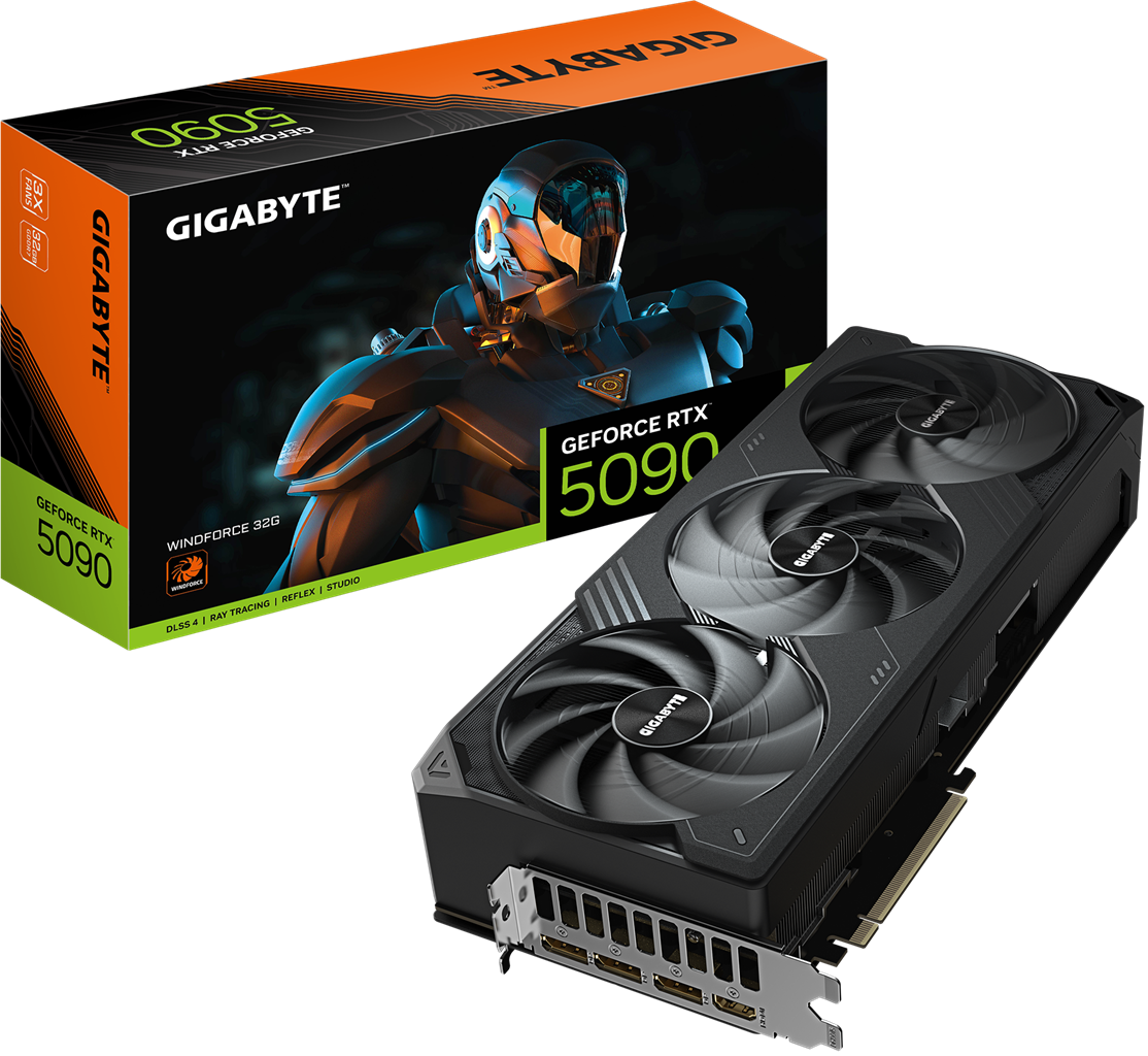 Gigabyte GV-N5090WF-32GD RTX5090 32GB GDDR6X PCIE Graphics Card