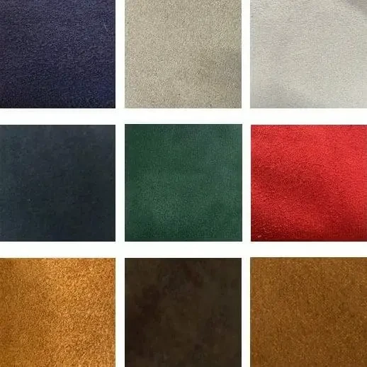 MOCCASIN SUEDE SPLITS 1.2-1.6MM  VARIOUS COLOURS