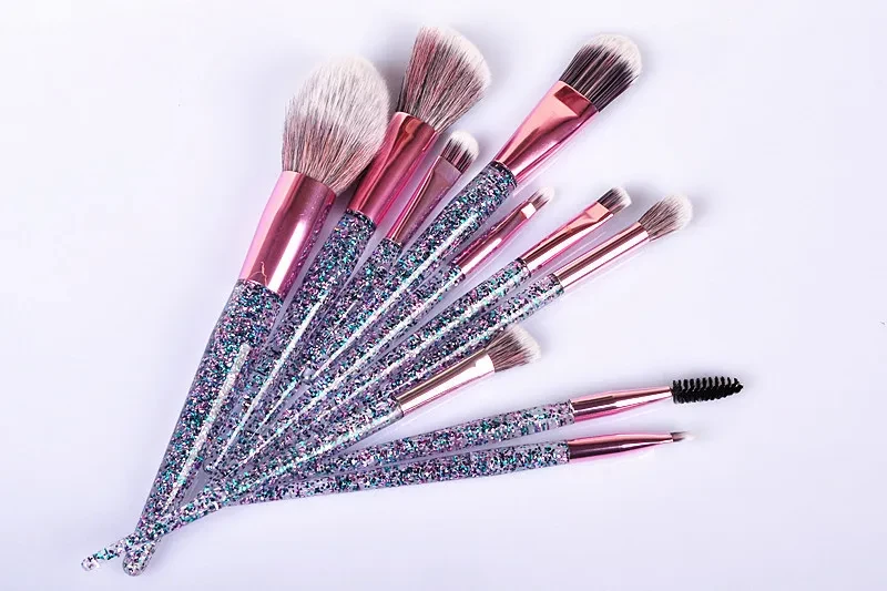 Sparkly Makeup Brushes
