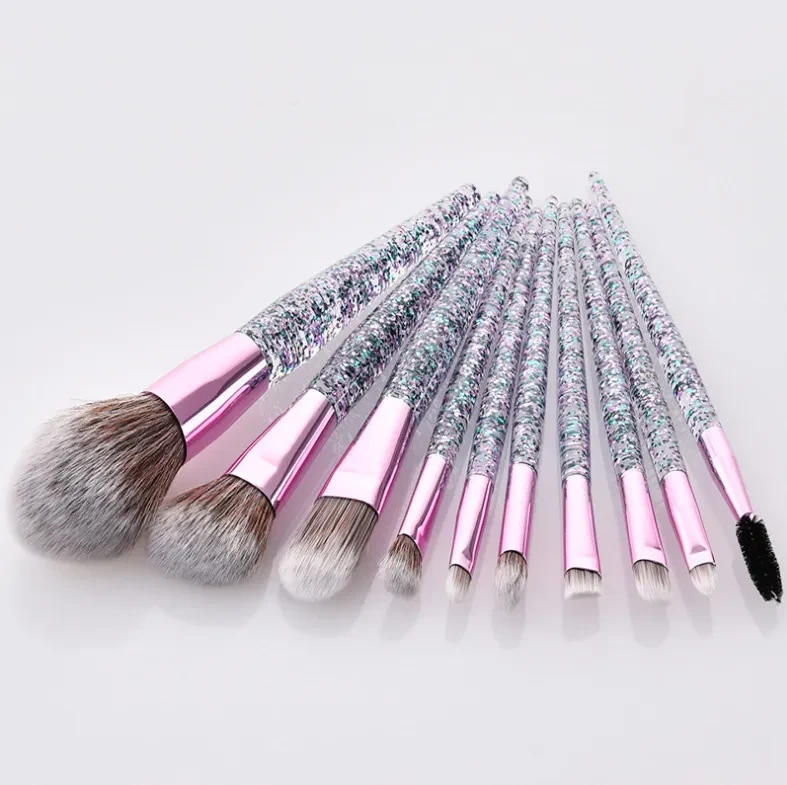 Sparkly Makeup Brushes
