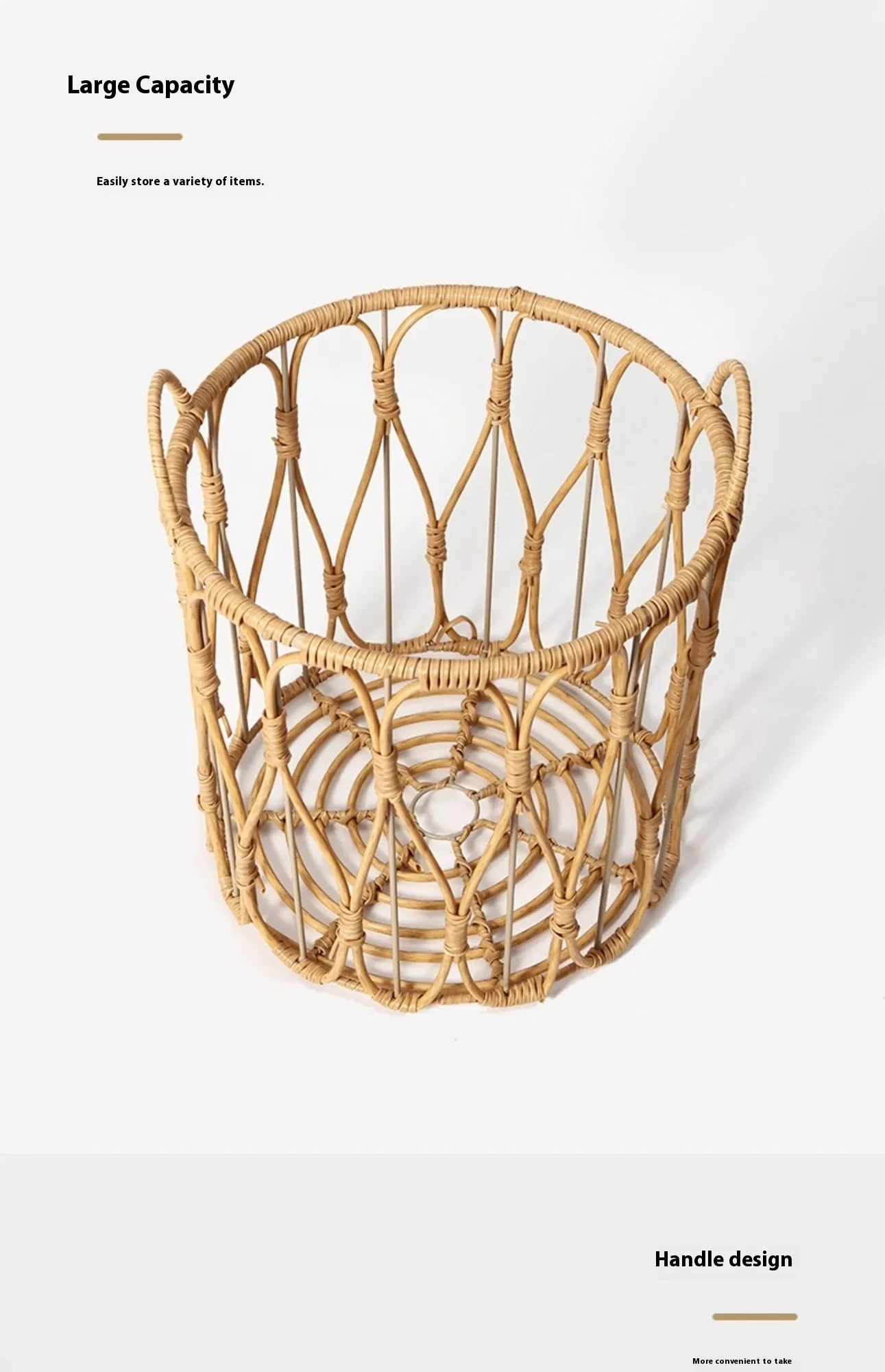 Rattan Laundry Basket