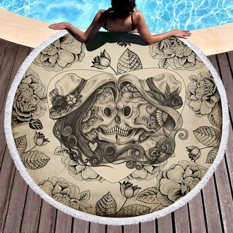 Round Outdoor Mat