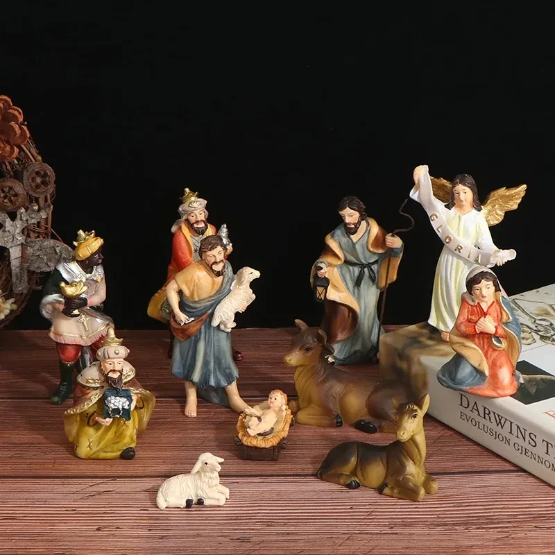 holy family nativity set