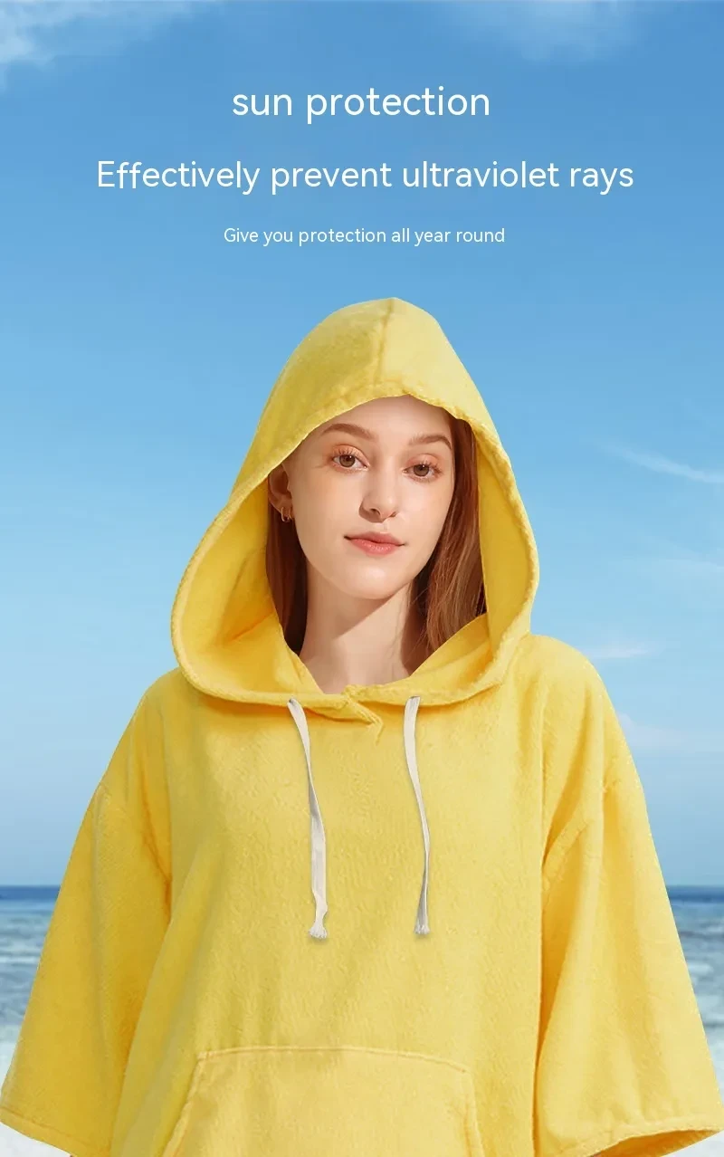Hooded Poncho Towel