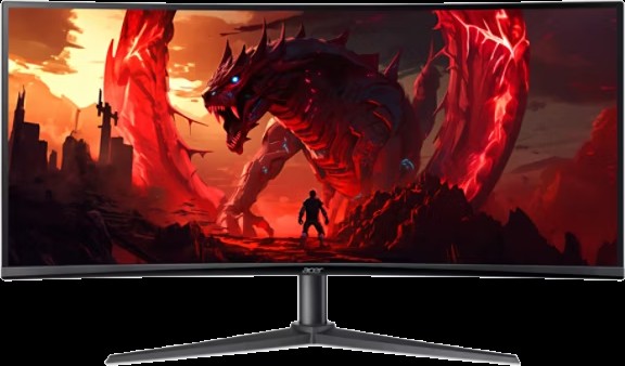 Acer Nitro XZ342CUV3 34" Curved 3440x1440 UWQHD VA 1ms DP HDMI 180Hz