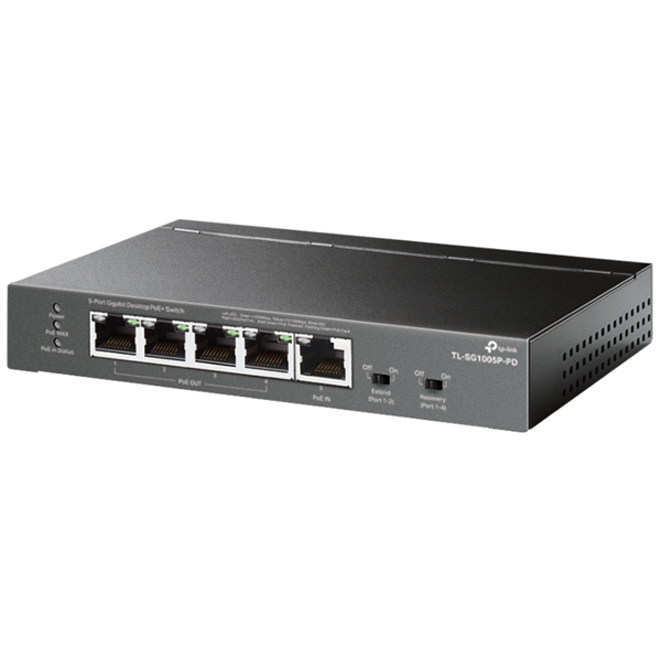TP-Link SG1005P-PD 5 Port Gigabit Switch PoE Powered