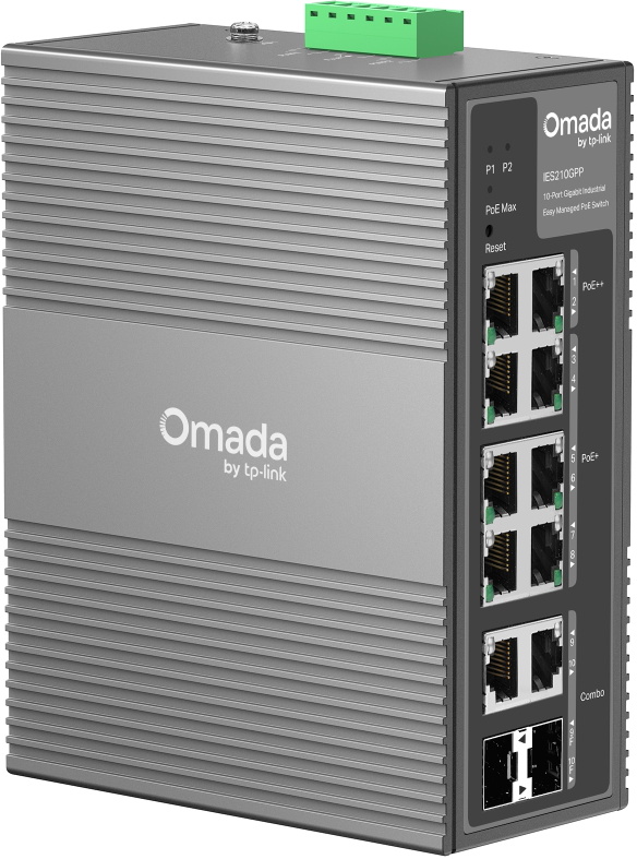 TP-Link IES210GPP Industrial 8-Port PoE Switch