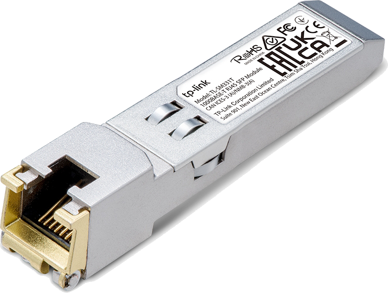 TP-Link SM331T Omada Gigabit RJ-45 to SFP Converter