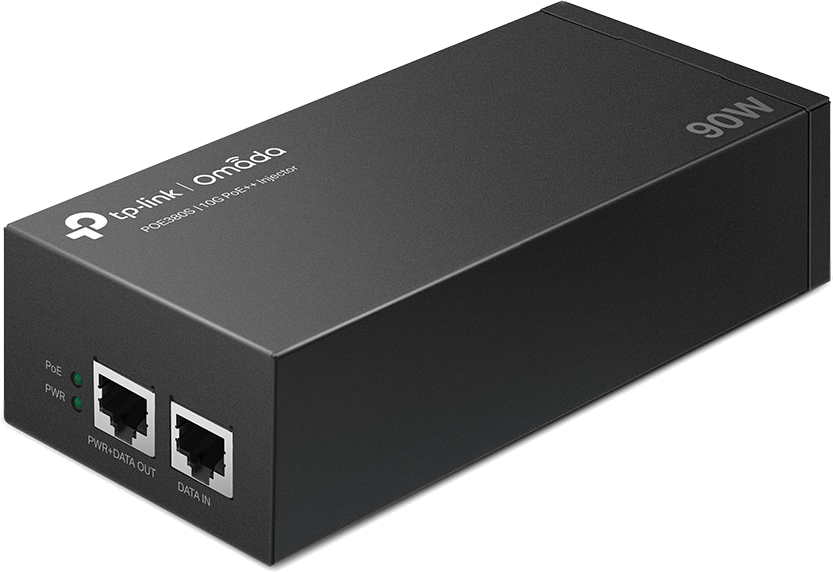 TP-Link PoE380S Power Over Ethernet Injector Adapter 10Gb PoE++