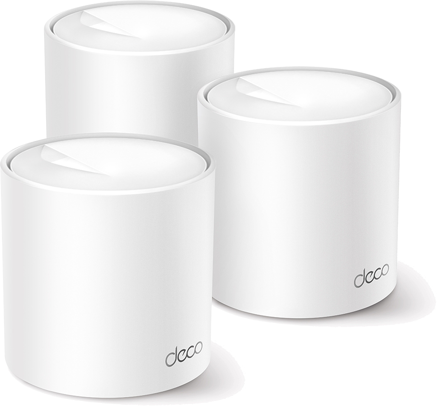 TP-Link Deco X10 Wi Fi 6 Mesh AX1500 - Triple Pack