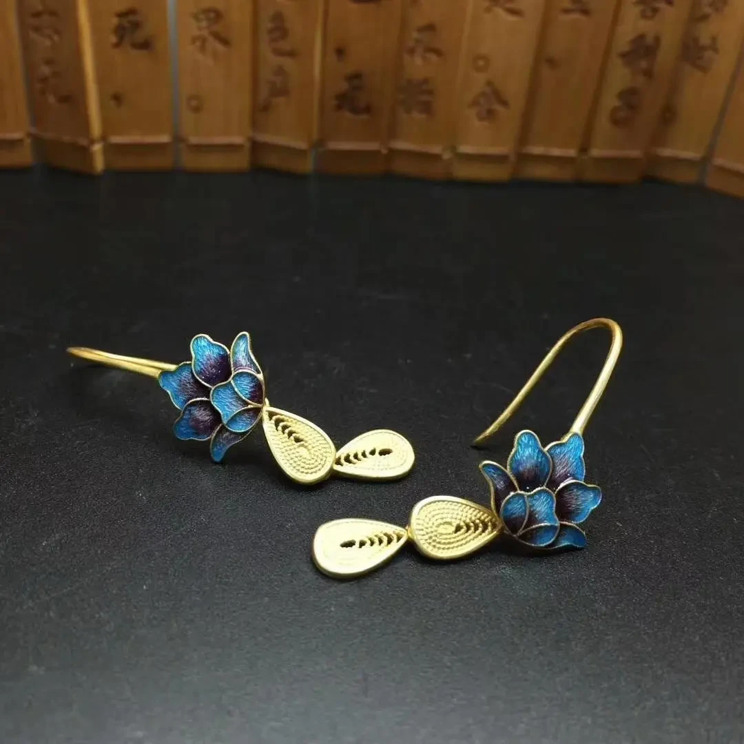 0 Gauge Dangle Earrings