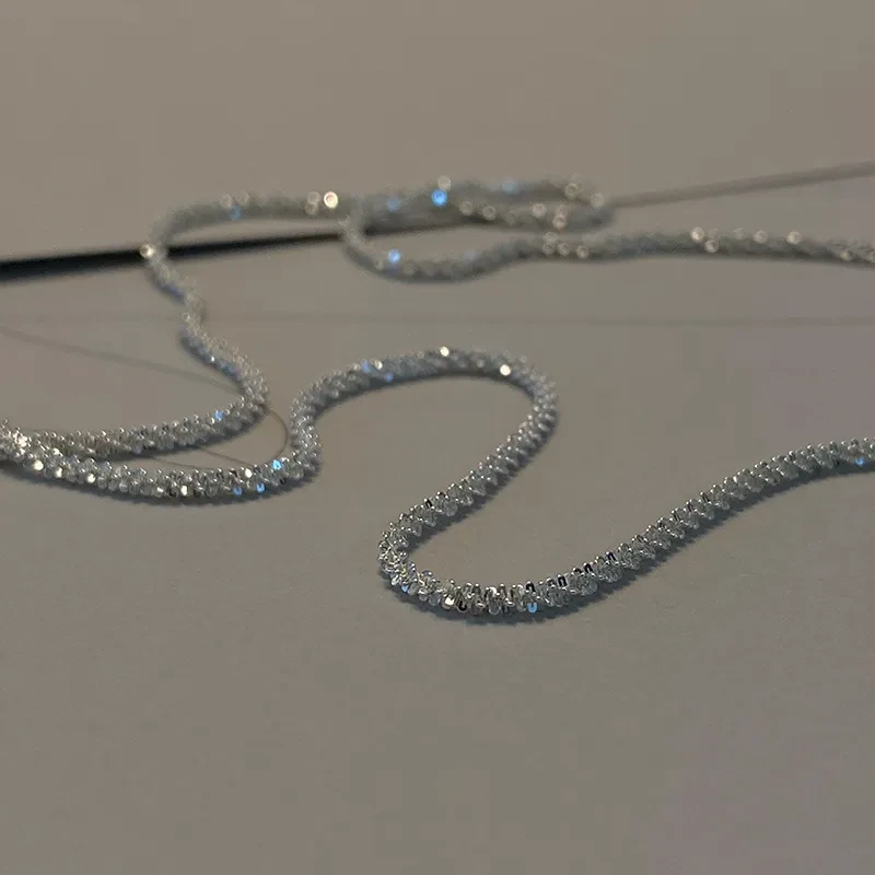Pure Silvery Necklace