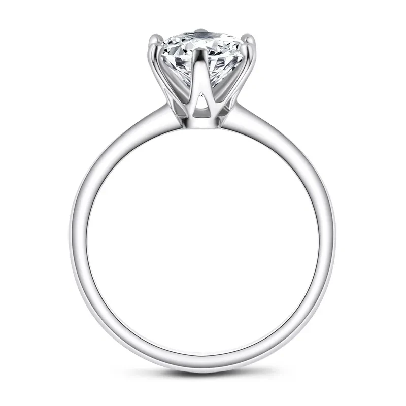 2 Carat Moissanite Ring