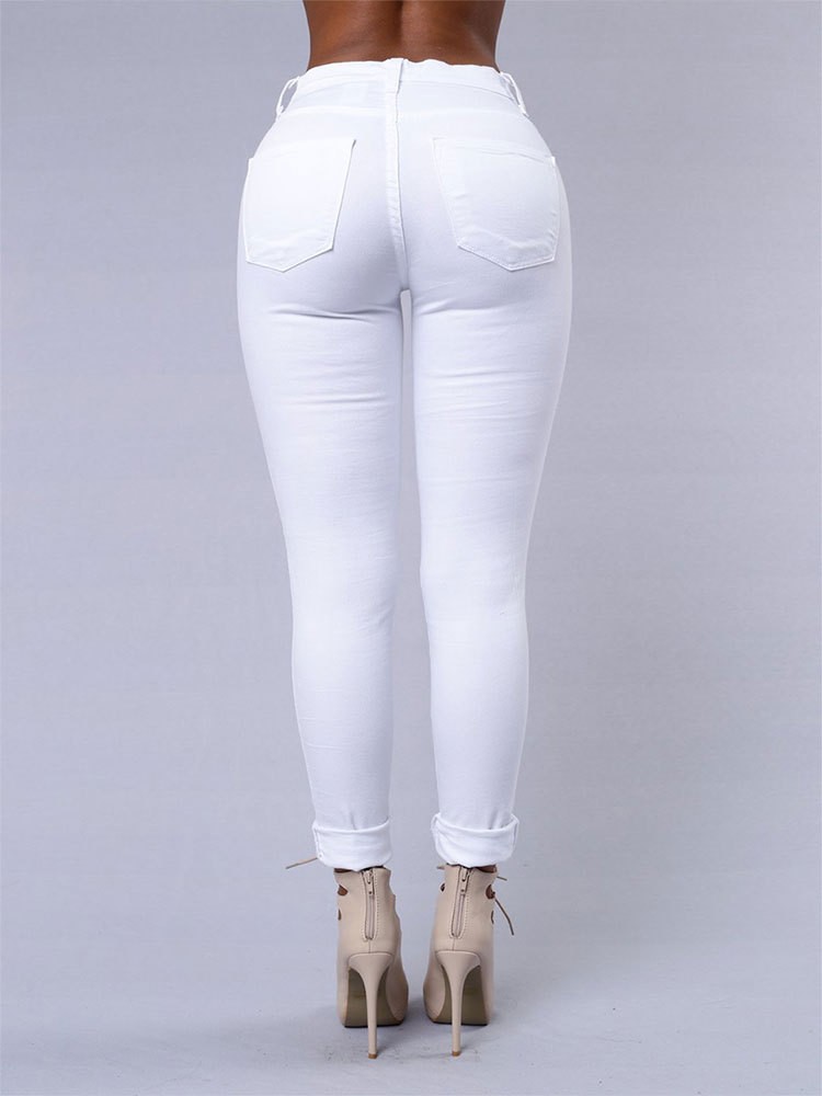 Sexy Ripped Denim Jeans for Women