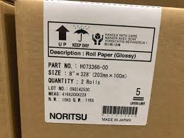 Noritsu 8" Semi Gloss Paper (2 x 100m Rolls)
