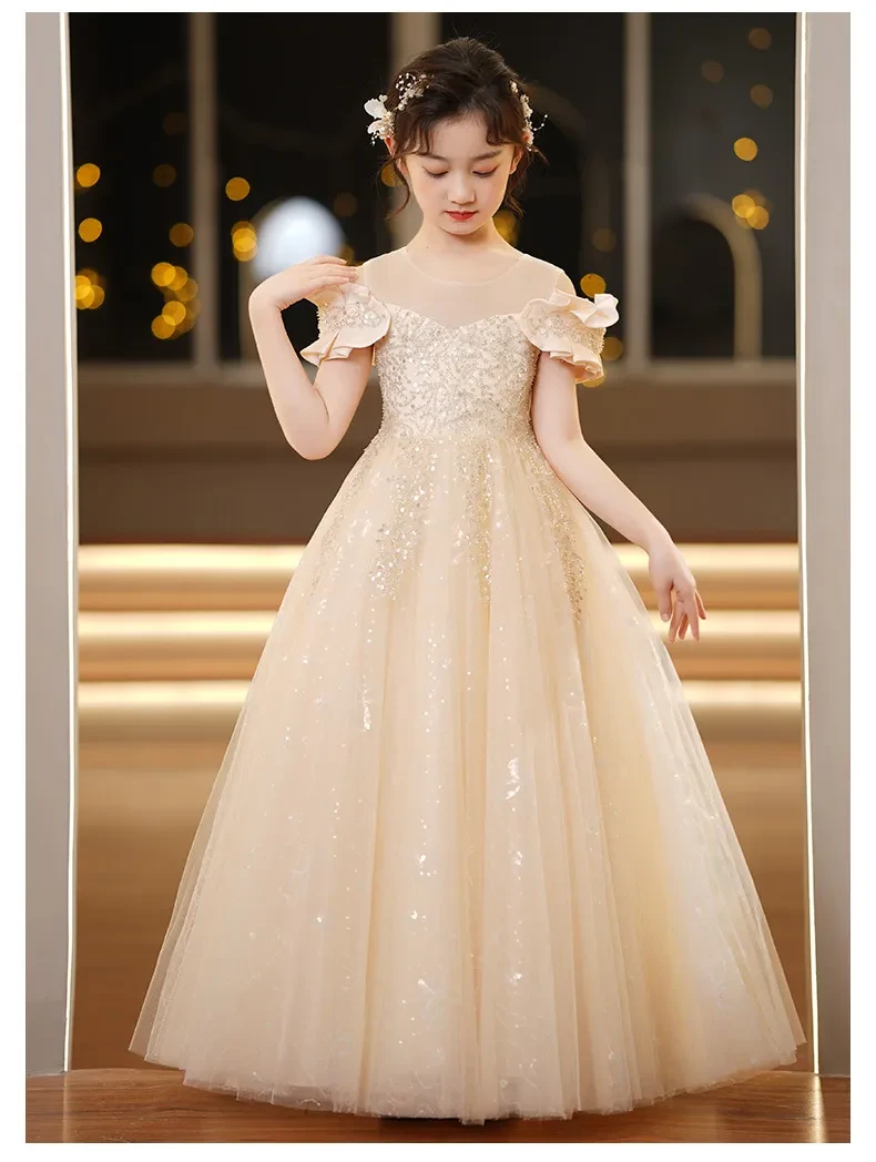 Spandex Princess Dress For Girls Tulle Tutu