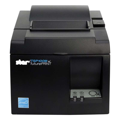 Star TSP143III Thermal Receipt Printer Auto Cutter LAN Black