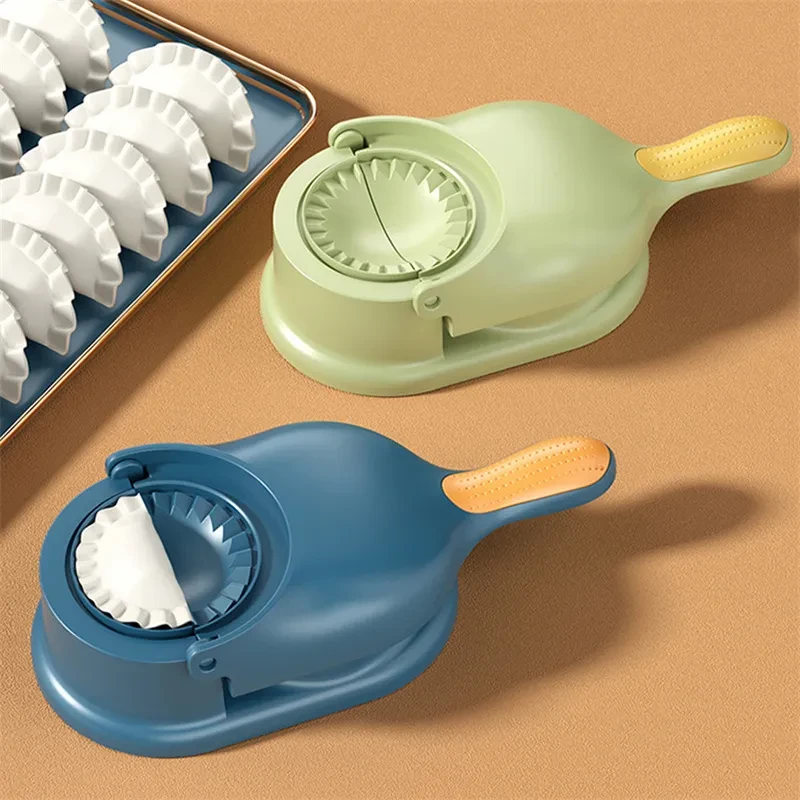 2 In 1 Dumpling Maker Kitchen Dumpling Baking Pastry Making Tool Manual Dumpling Maker Mould Press Tool Gadgets