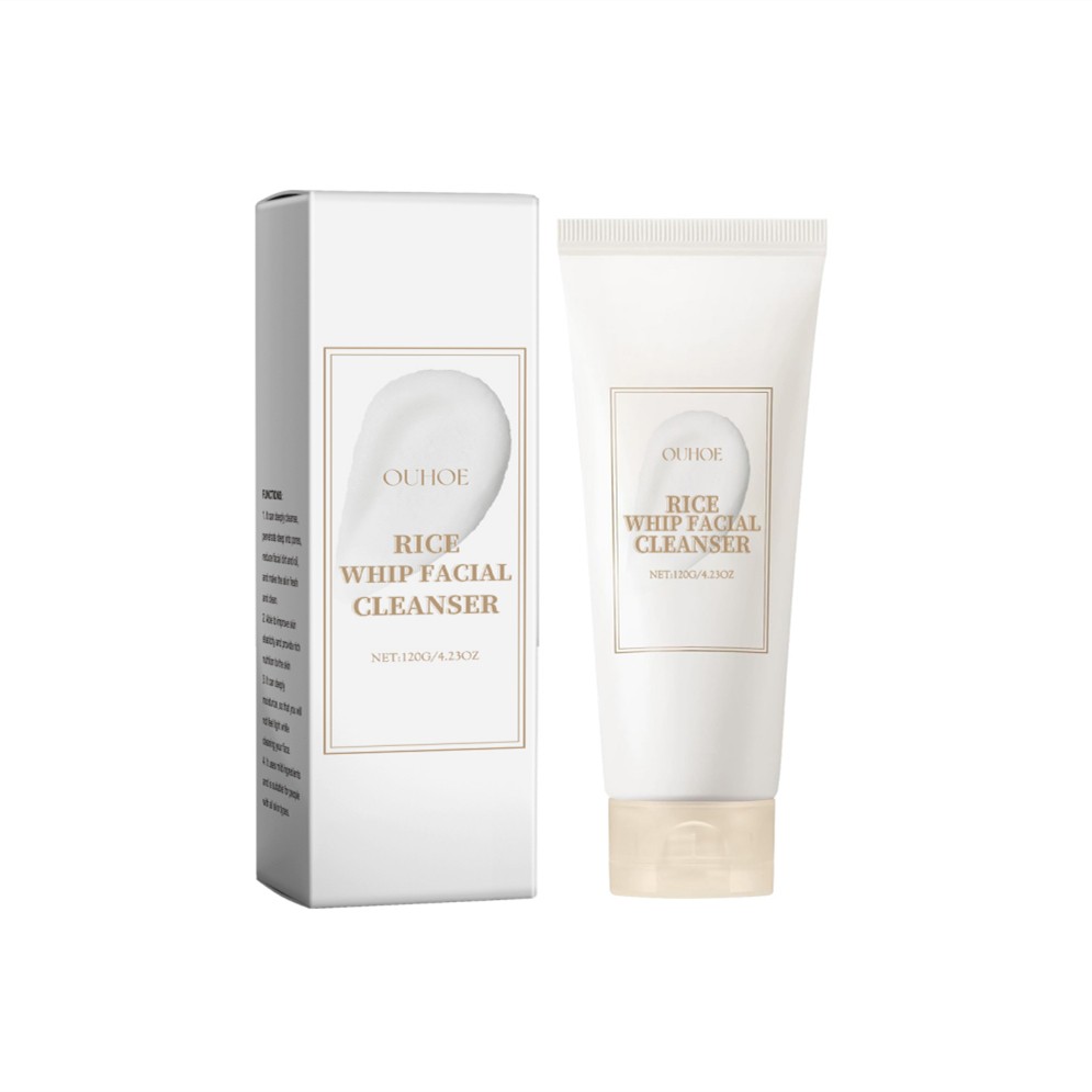 OUHOE Rice Whip Facial Cleanser
