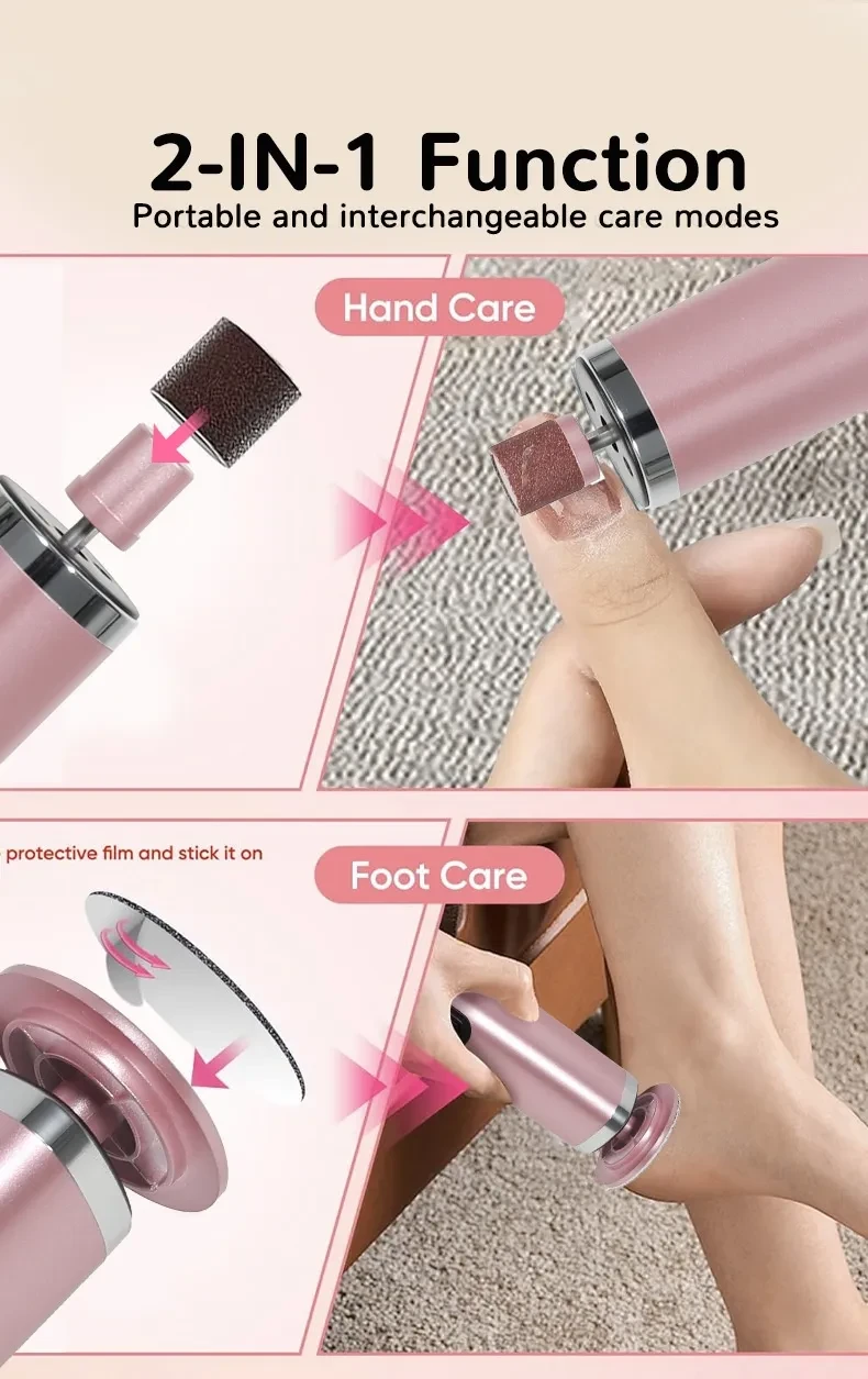 Electric Foot Grinder Dead Skin Pedicure Device