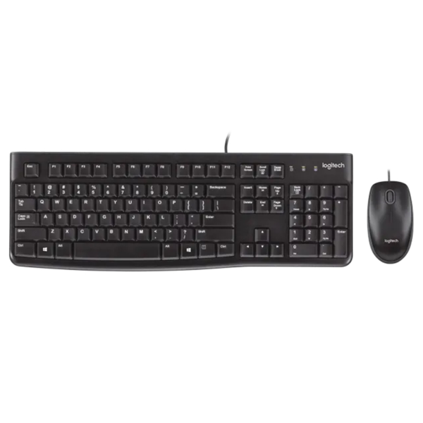 Logitech MK120 USB Wired Keyboard and Mouse