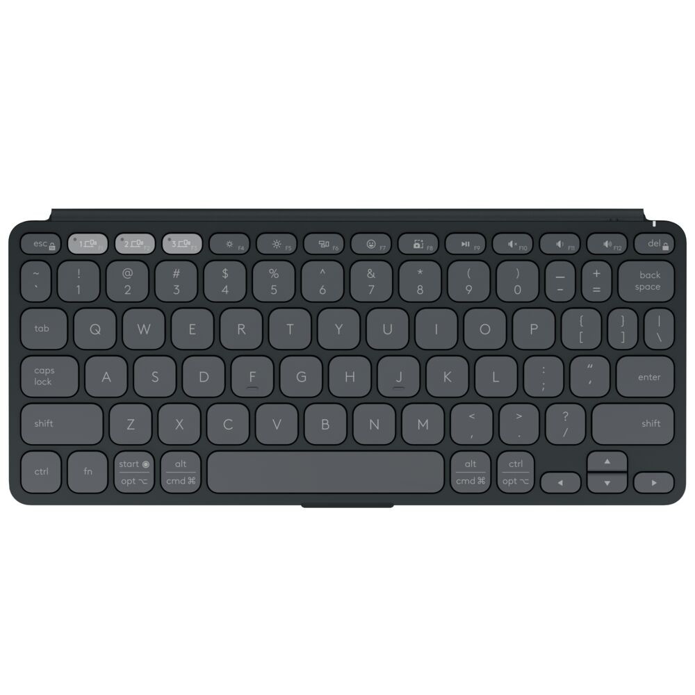 Logitech Keys-To-Go 2 Portable Wireless Keyboard Universal - Graphite