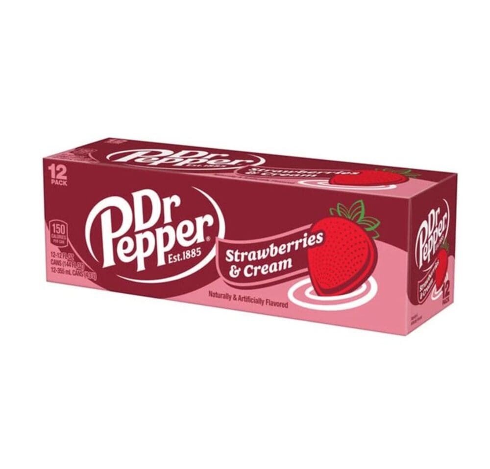 Dr Pepper Strawberry 12 x 355ml