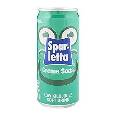 Sparletta Creme Soda Can 24 X 300ml