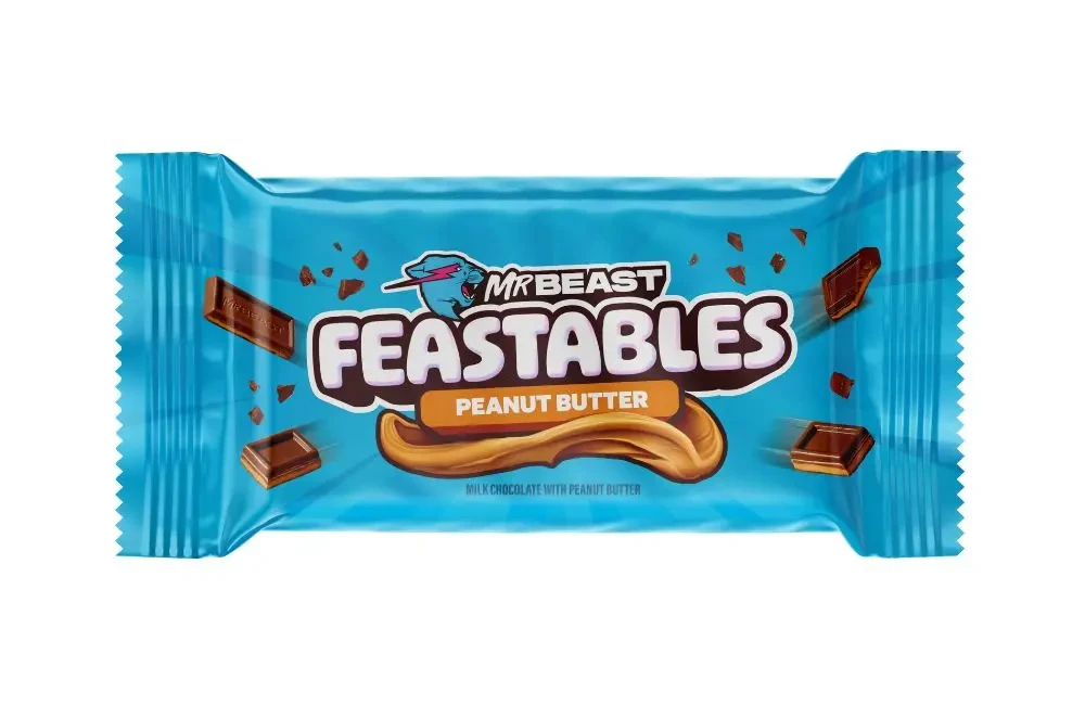 Feastables MrBeast Peanut Butter Bar 35g x24