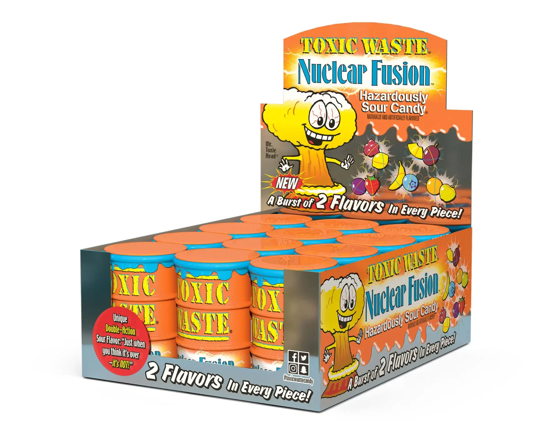 Toxic Waste Nuclear Fusion Drum 12 x 42g