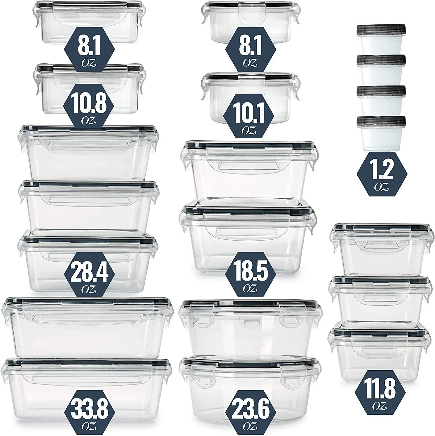 Plastic Jars With Lids