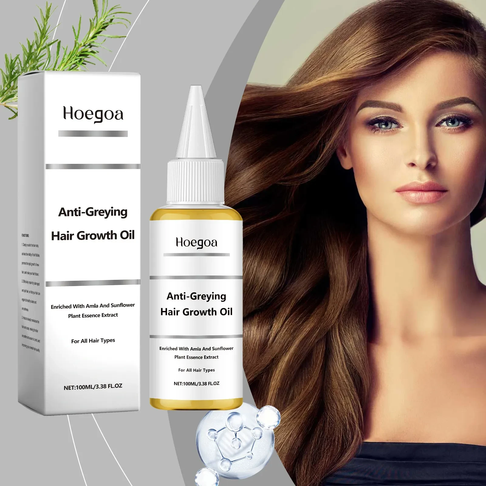 Rosemary Hair Styling Cream Gentle Nourishing